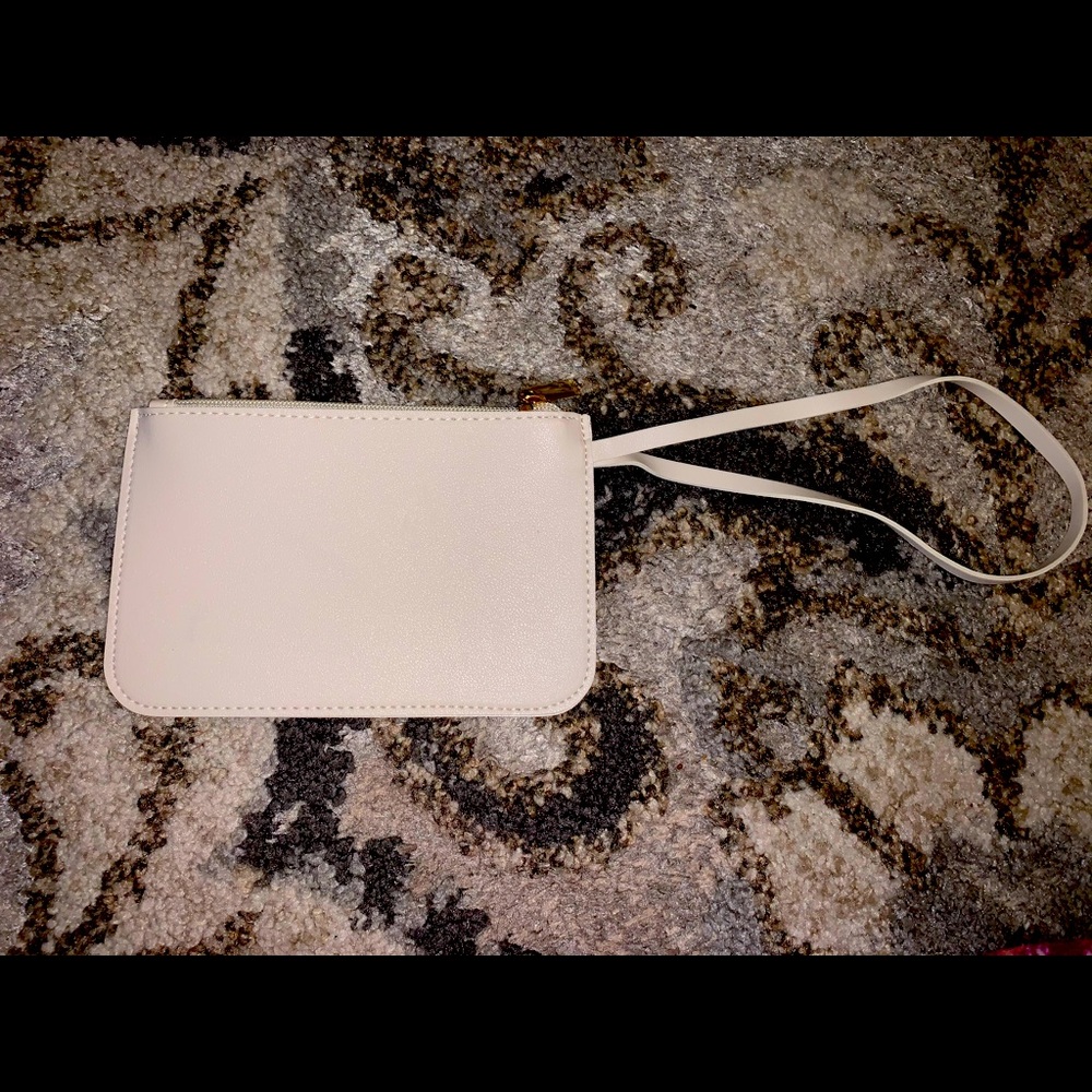 Zara white pochette
